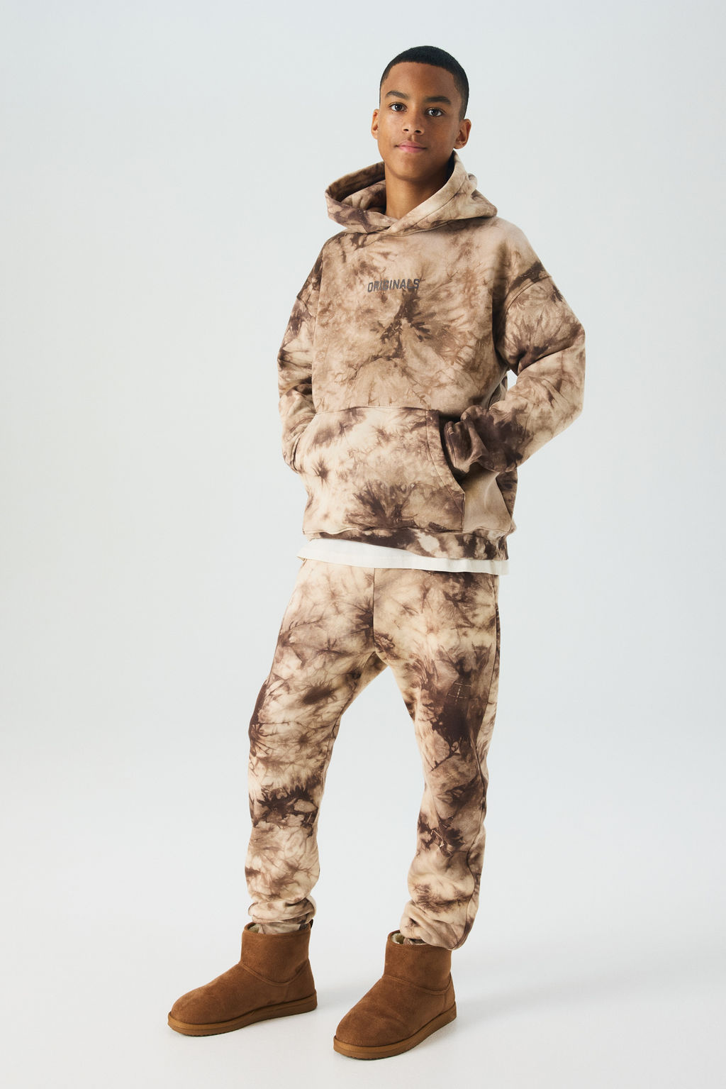 Joggers en tejido sudadera estampado - H&m фото 3