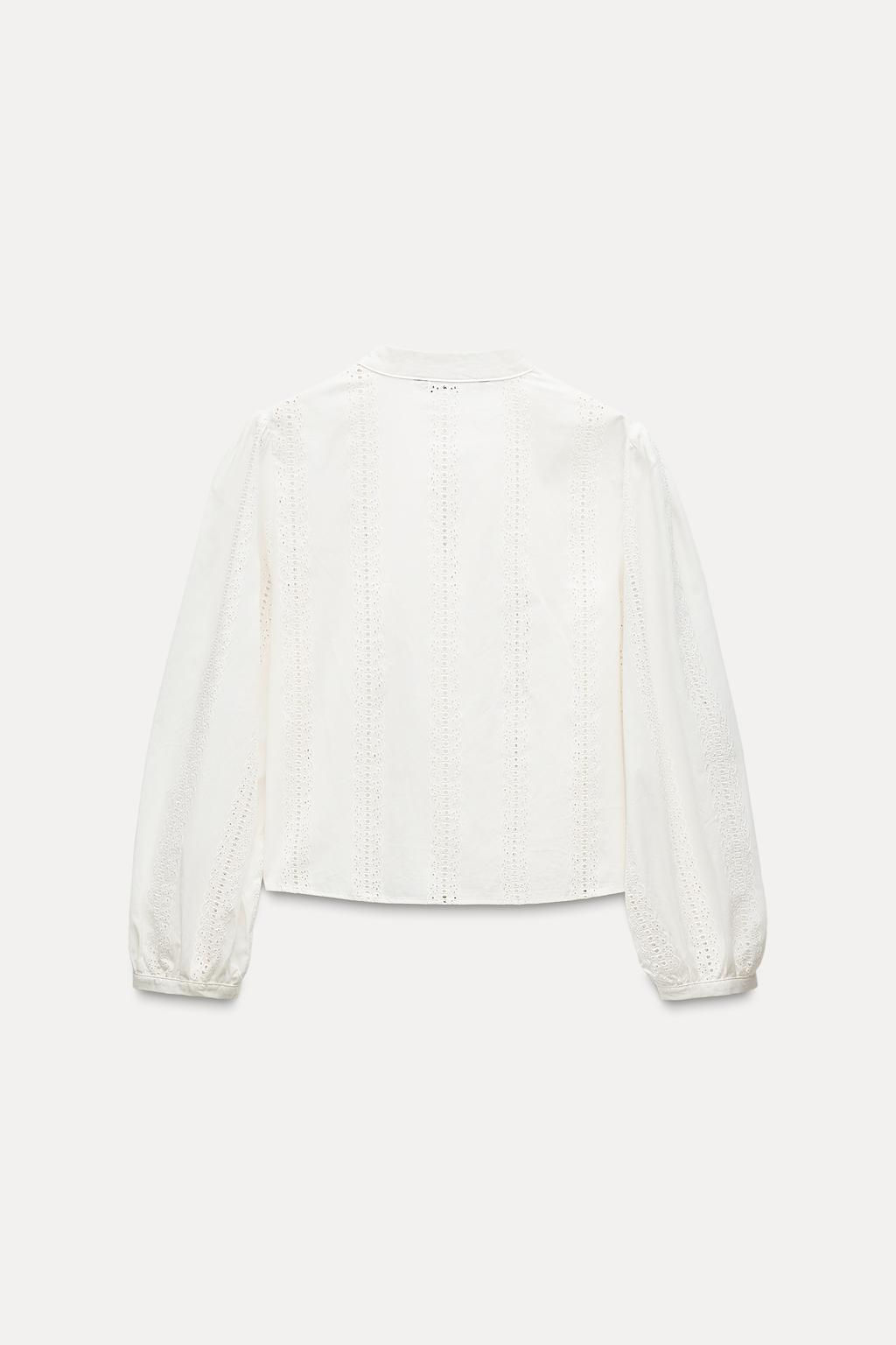 EMBROIDERED SHIRT - Zara фото 11