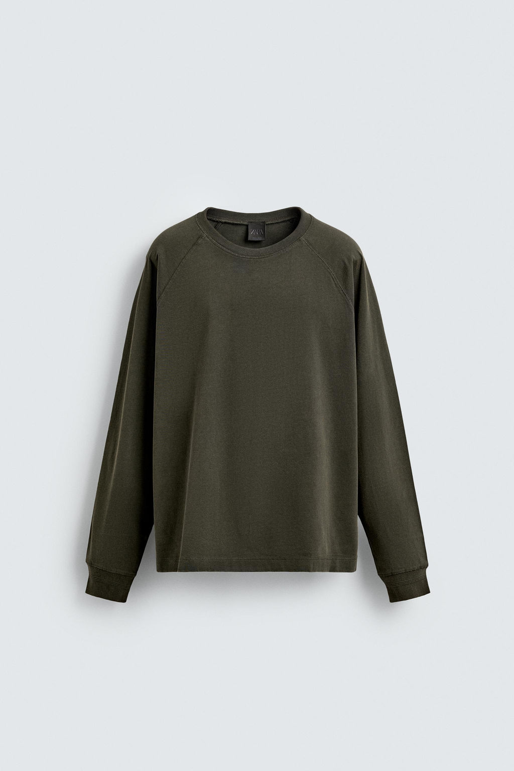 WASHED RELAXED FIT T-SHIRT - Zara фото 7