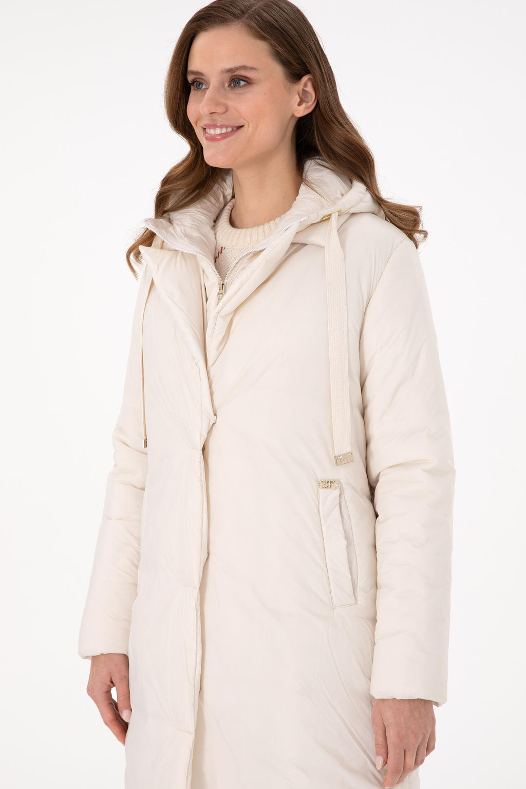 Женское каменное пальто Неожиданная скидка в корзине - U.s. polo assn фото 3