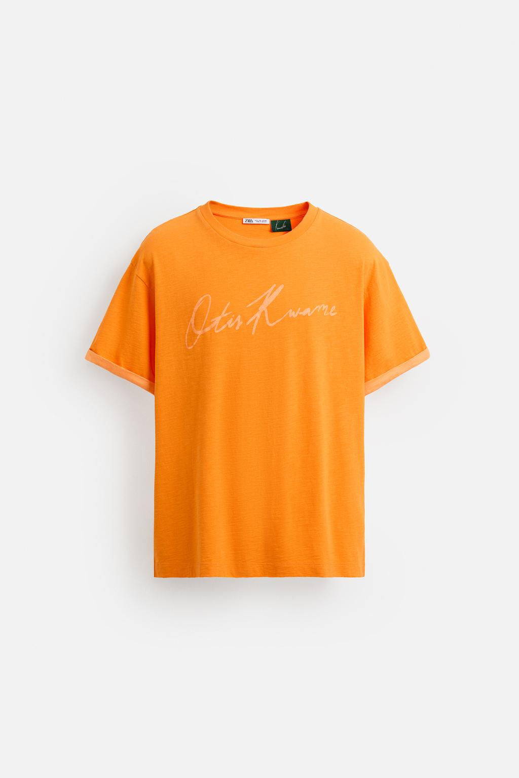 OTIS KWAME KYE QUAICOE SIGNATURE T-SHIRT - Zara фото 7