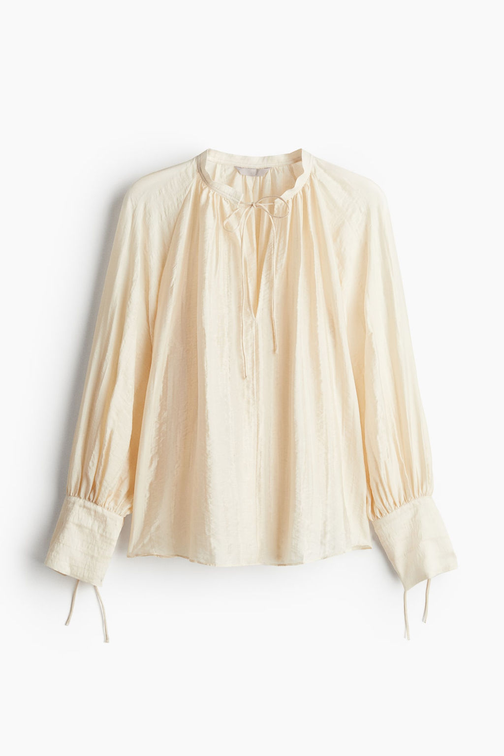 Blusa en mezcla de lyocell - H&m фото 4