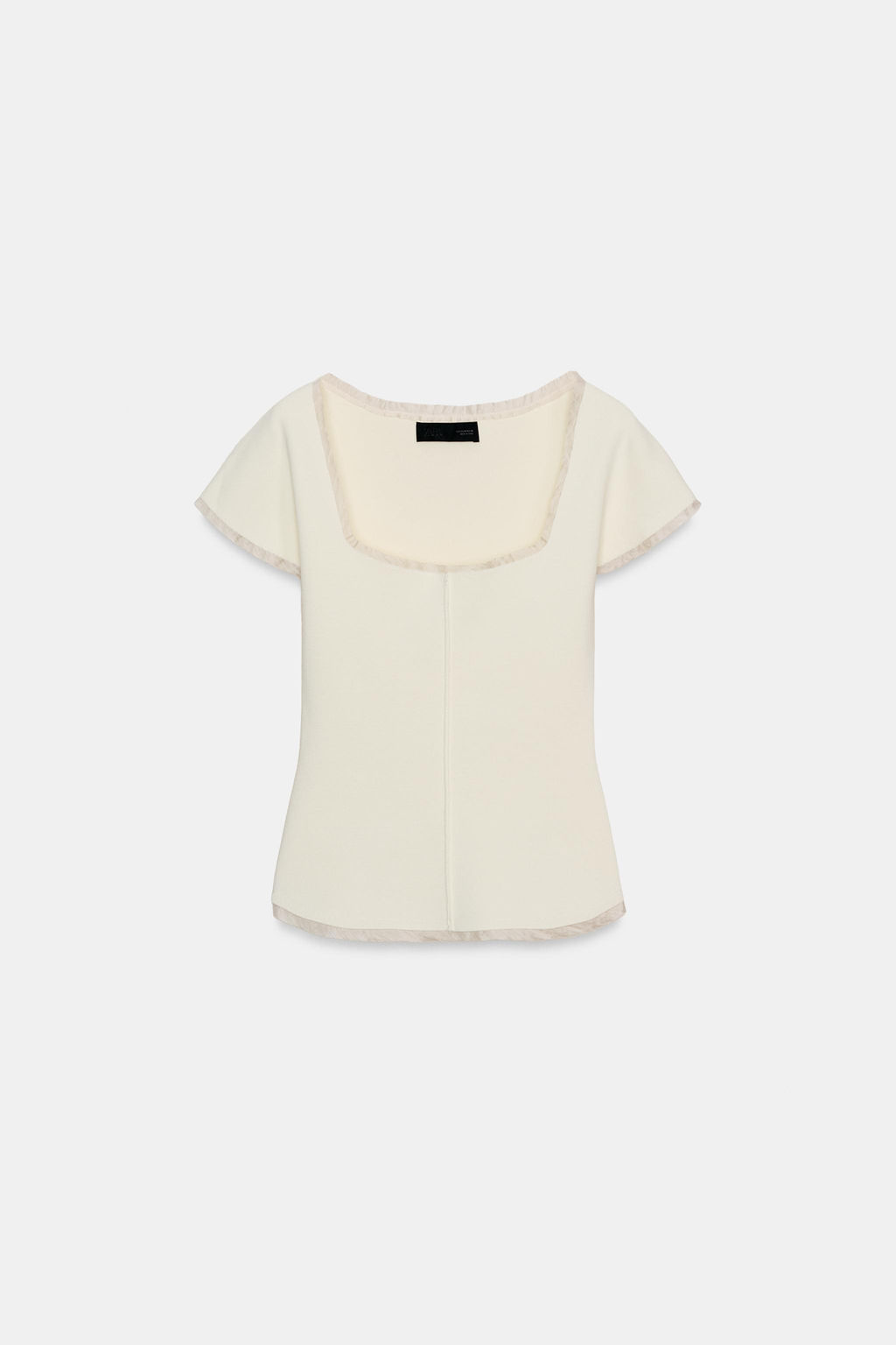 TOP CORSETERO PUNTO / Crudo - Zara фото 4