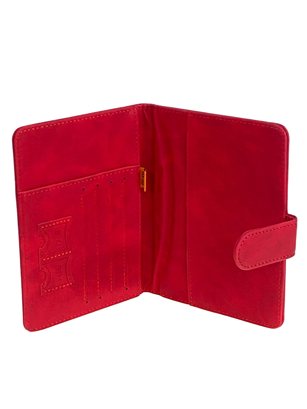 Обложка для паспорта из искусственной кожи, цвет красный - Greta фото 2