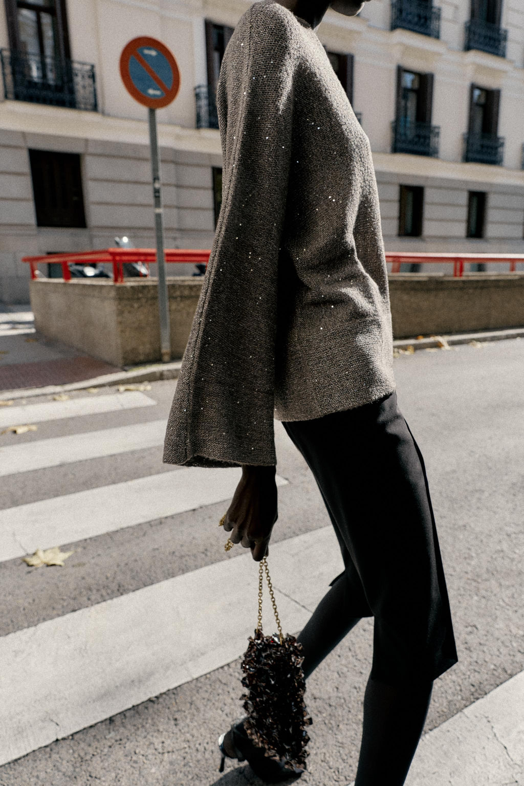 SEQUIN KNIT JUMPER - Zara фото 3