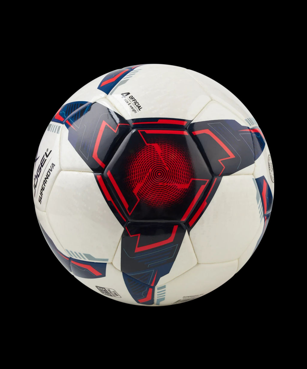 Мяч футзальный JOGEL Supernova №4, белый  фото 2