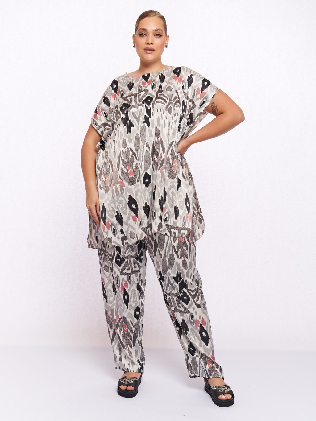 Атласная туника ZTU11737MLC23 - Артесса фото 10