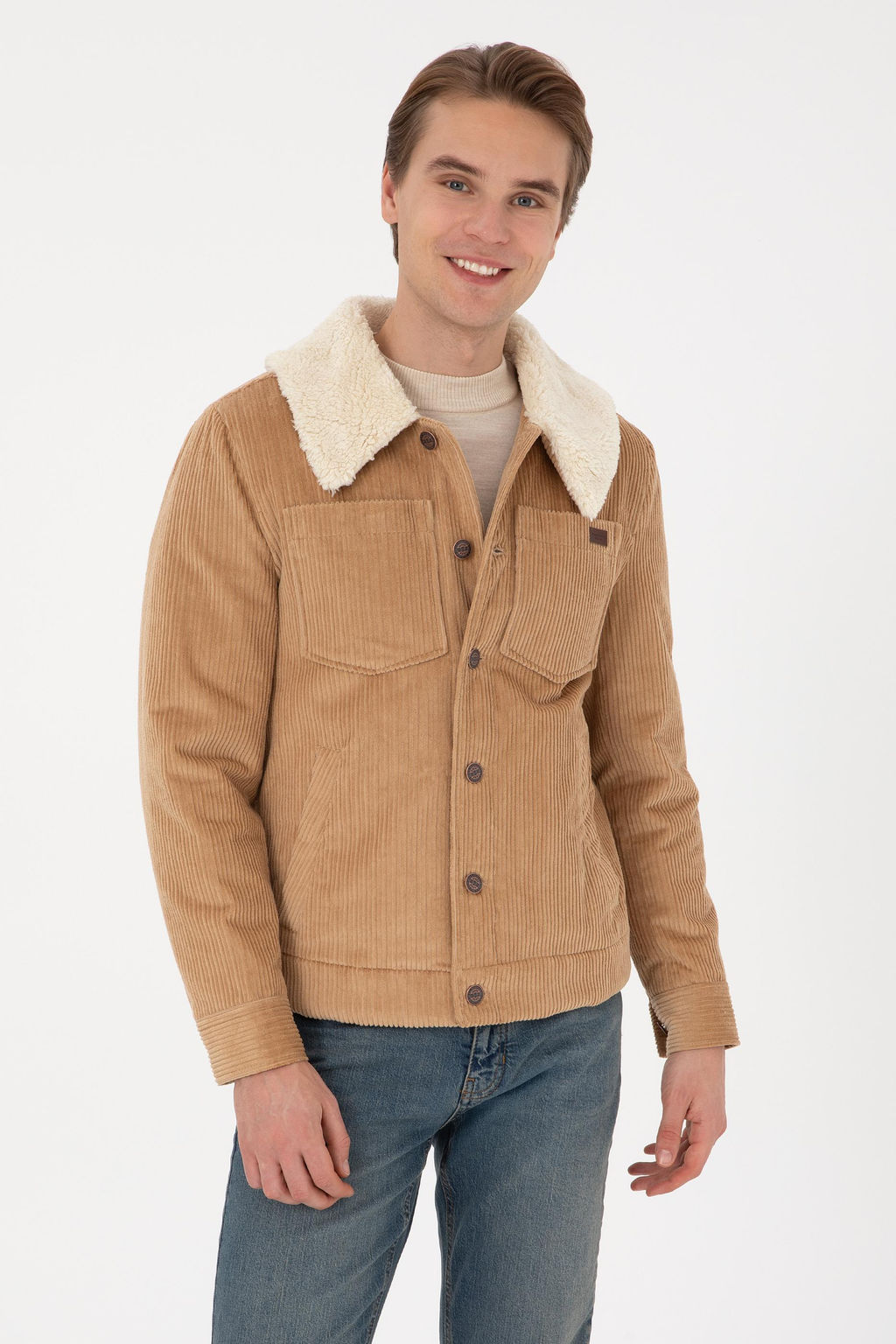 Erkek Camel Ceket - U.s. polo assn фото 3