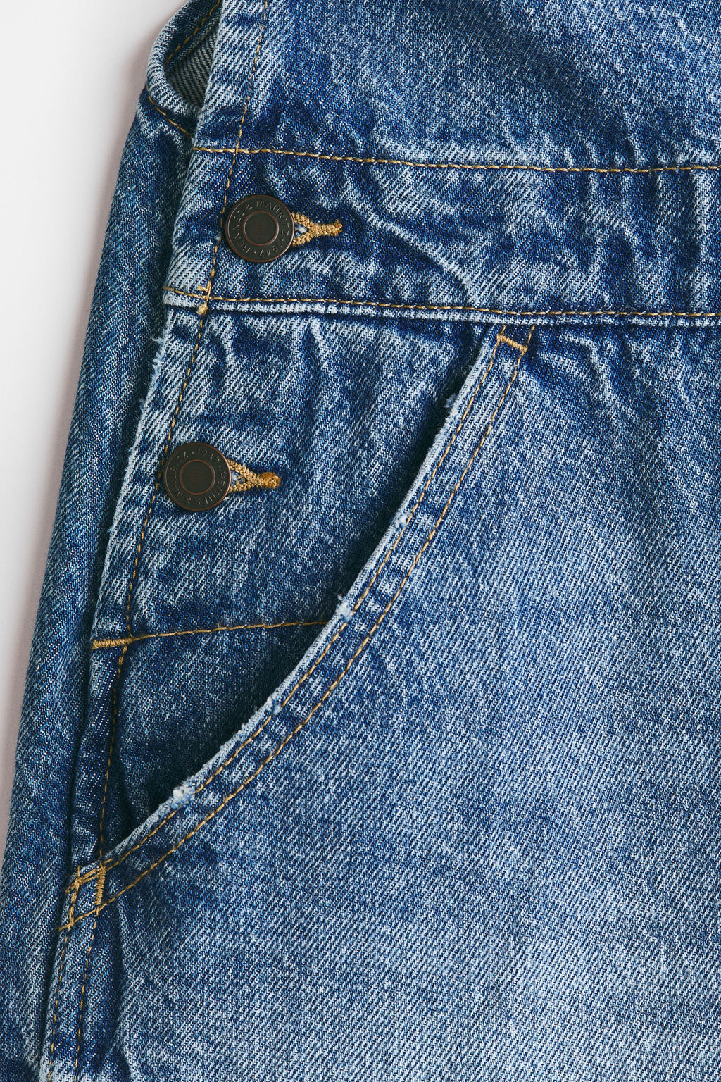 Peto en denim de algod?n - H&m фото 4