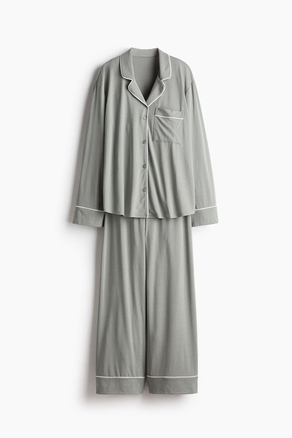 Pijama de mezcla de viscosa - H&m фото 5