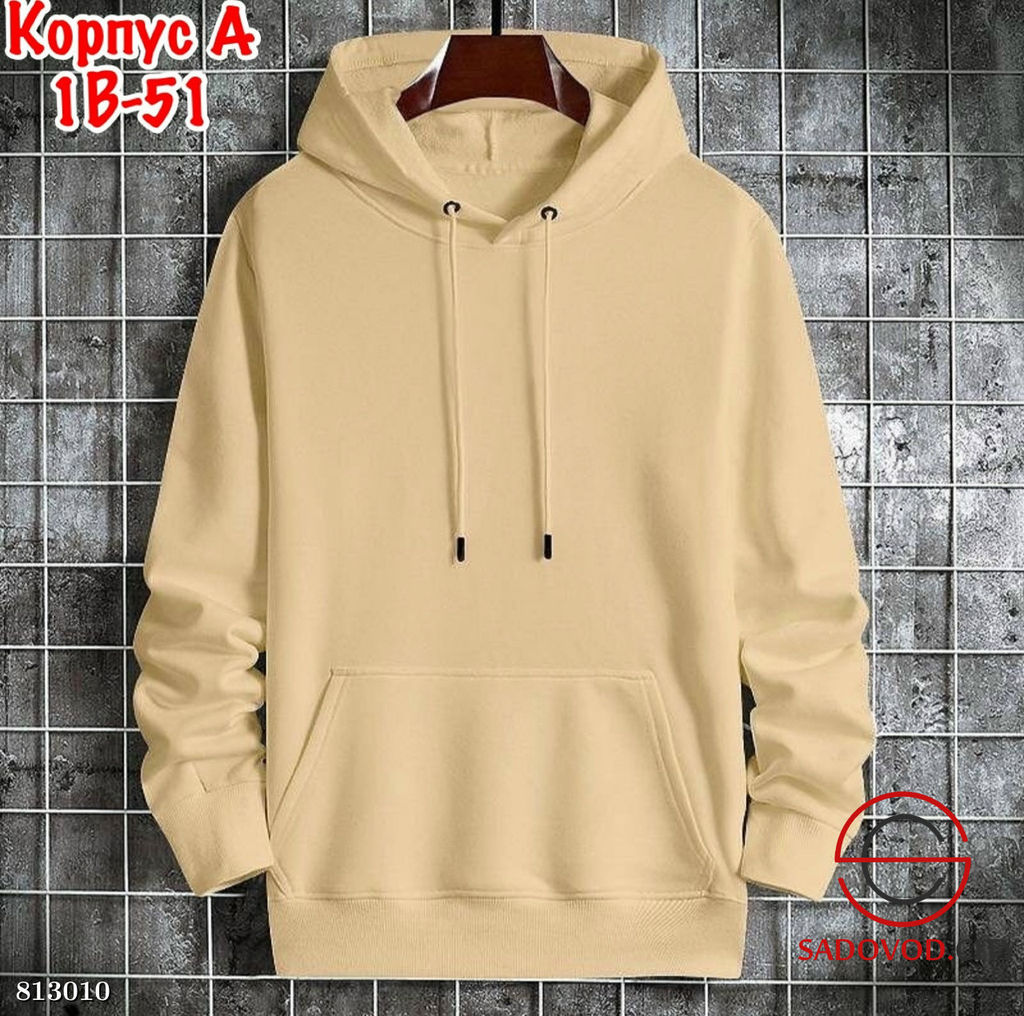 Толстовка из двунитки с капюшоном - Bruno фото 4