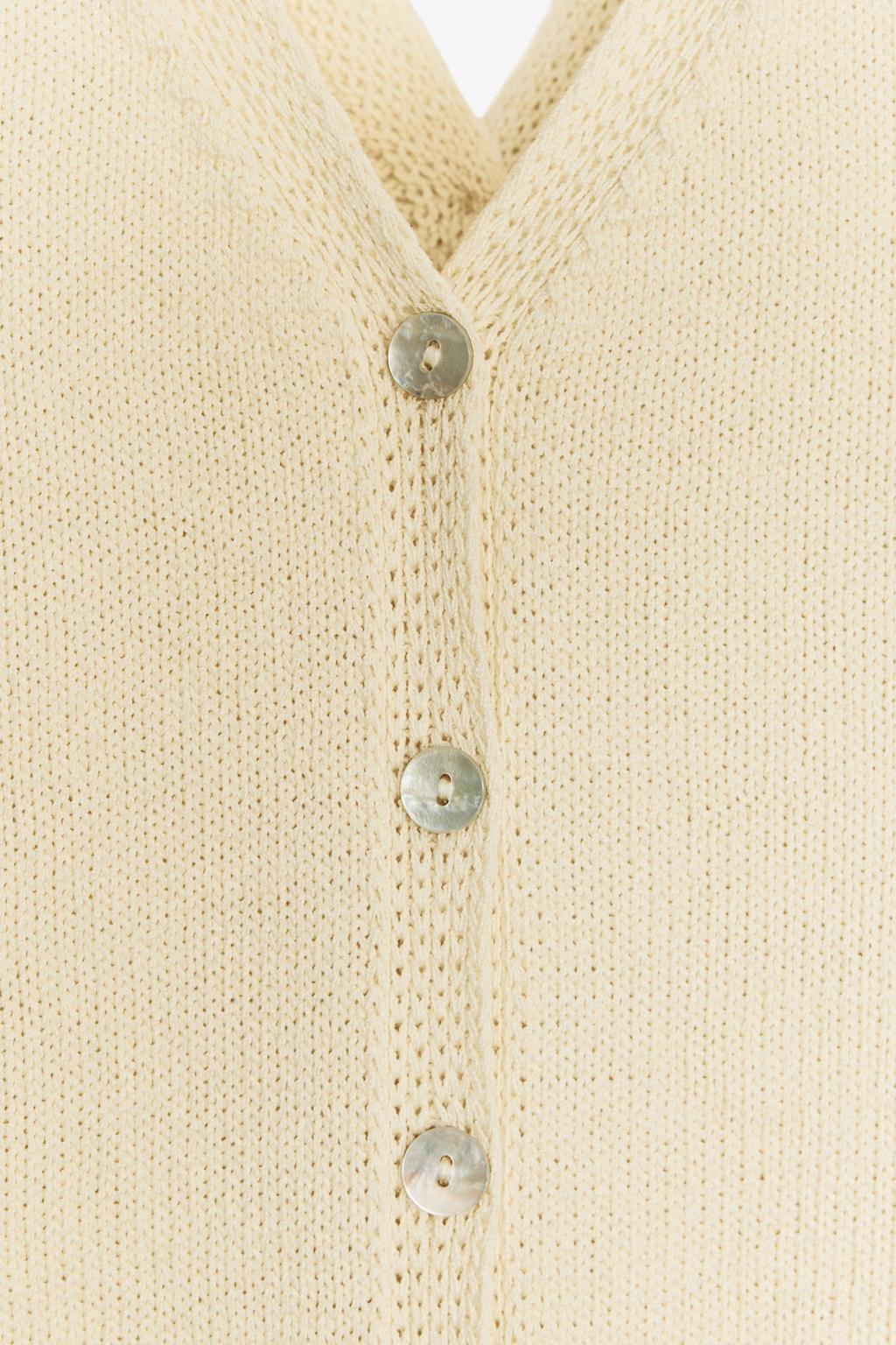 KNIT SWEATER WITH BUTTONS - Zara фото 9
