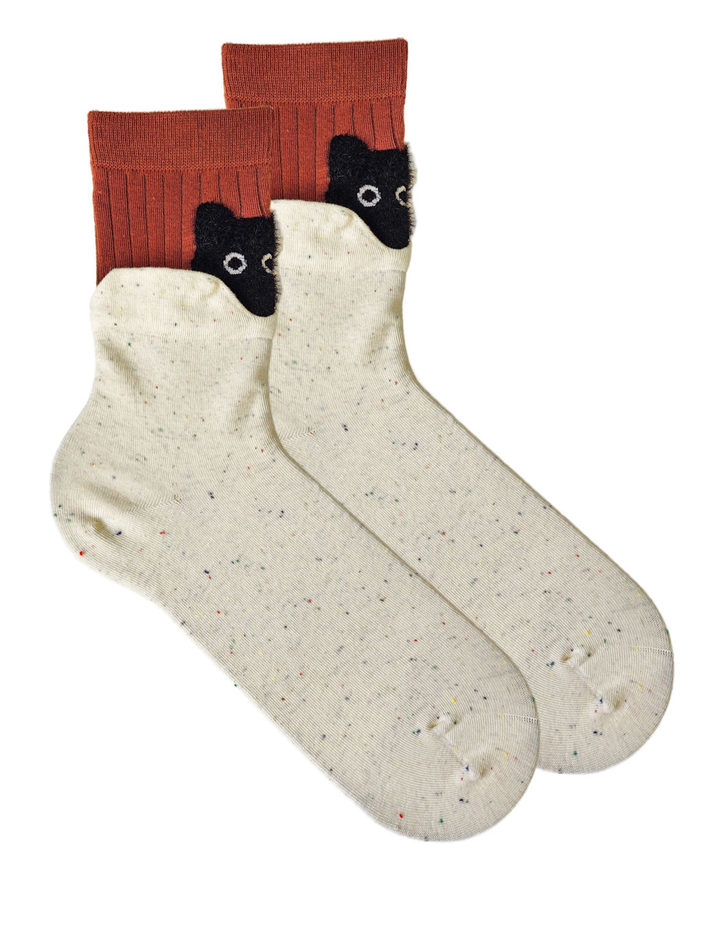 Носки р.35-40 Cats Коричневые - Krumpy фото 7