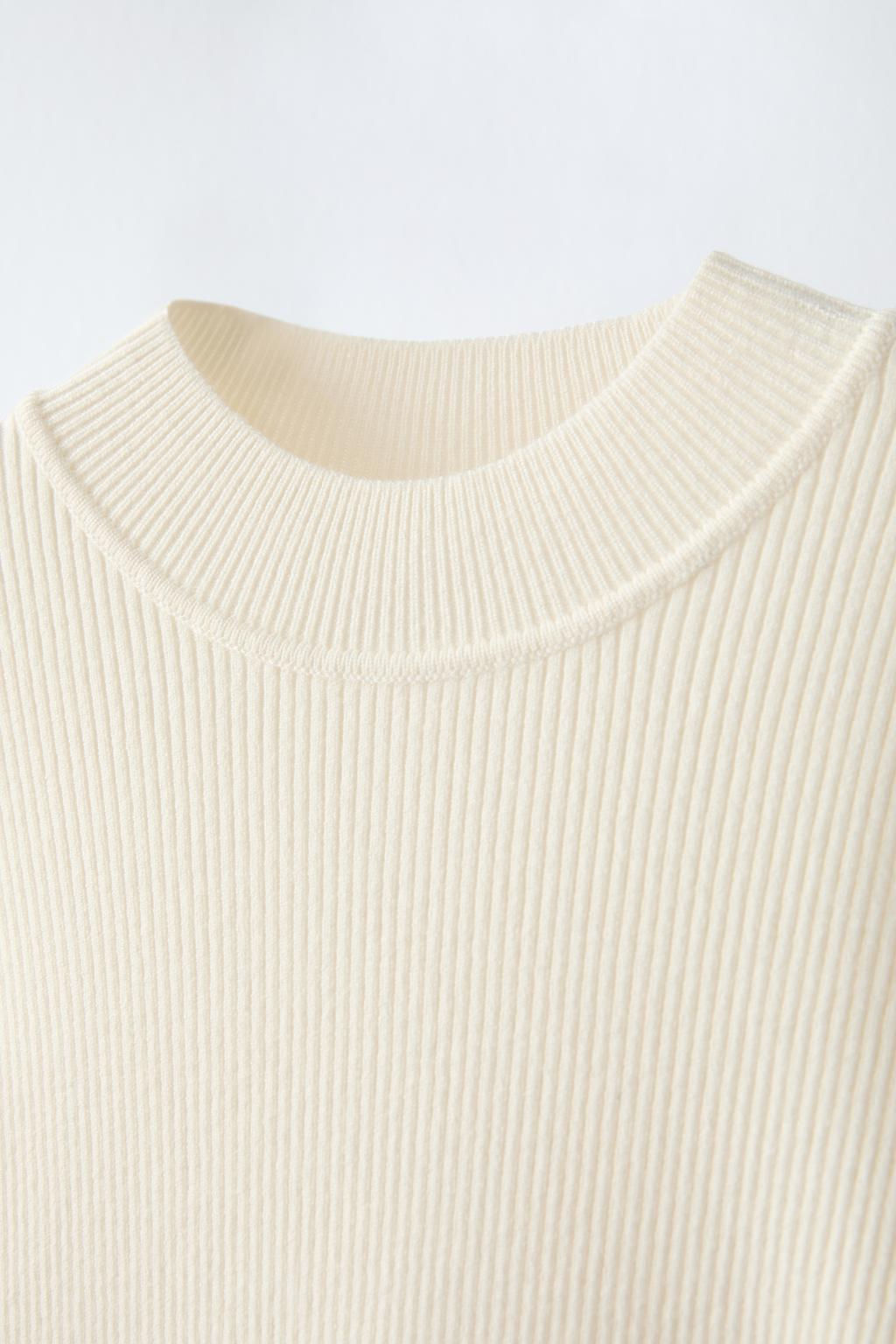 RIBBED SWEATER - Zara фото 3