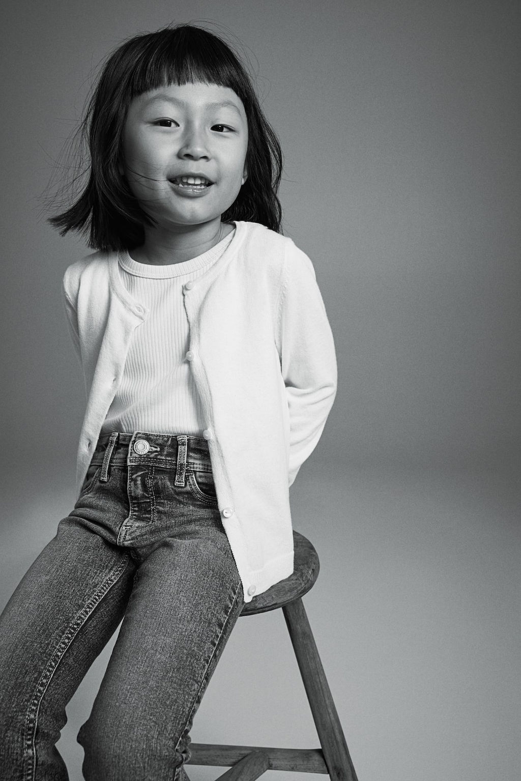 Cardigan en punto fino de algodon - H&m фото 3