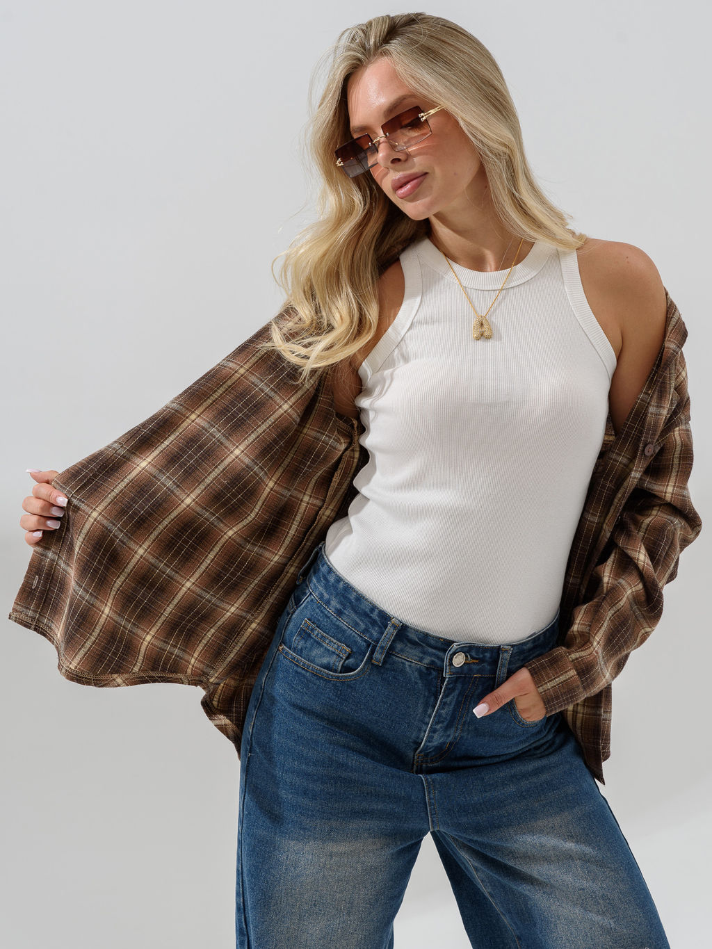 Рубашка ФЛАНЕЛЕВАЯ Имидж (клетка) - Оптима фото 28