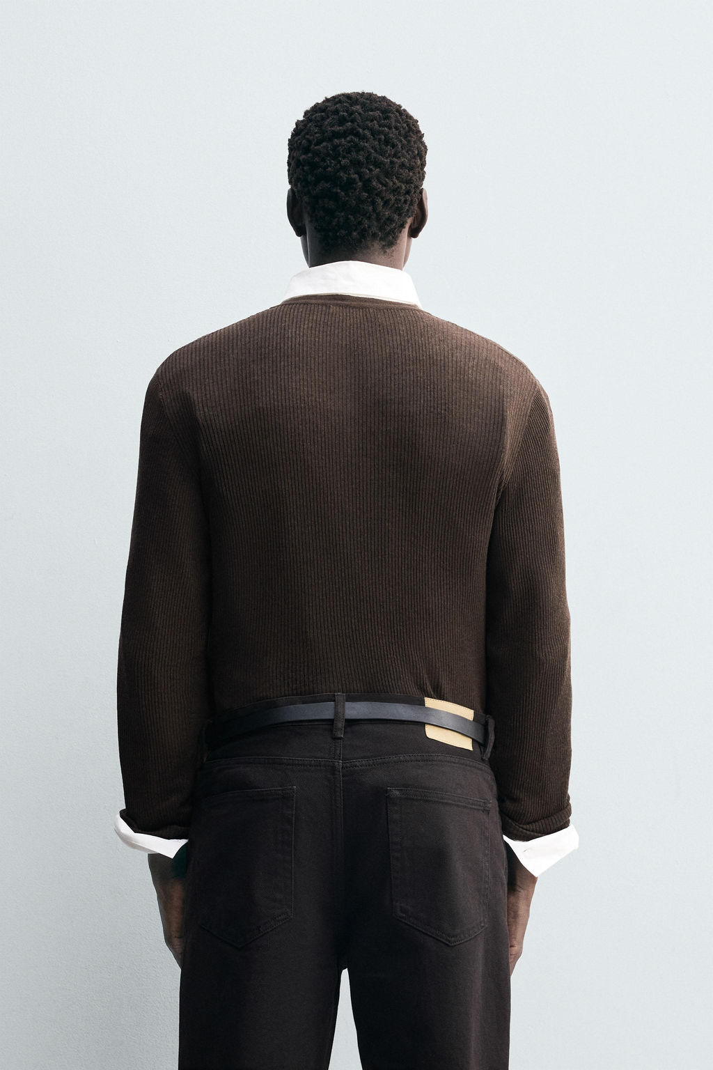 LIGHTWEIGHT HENLEY SWEATER - Zara фото 3