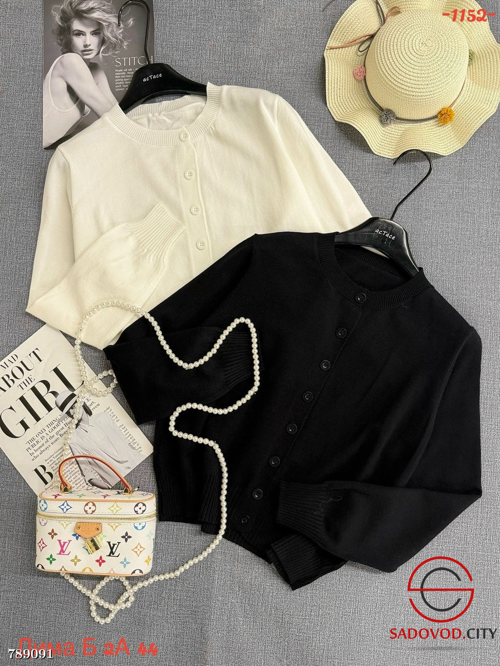 Кардиган женский на пуговицах - Bruno фото 9