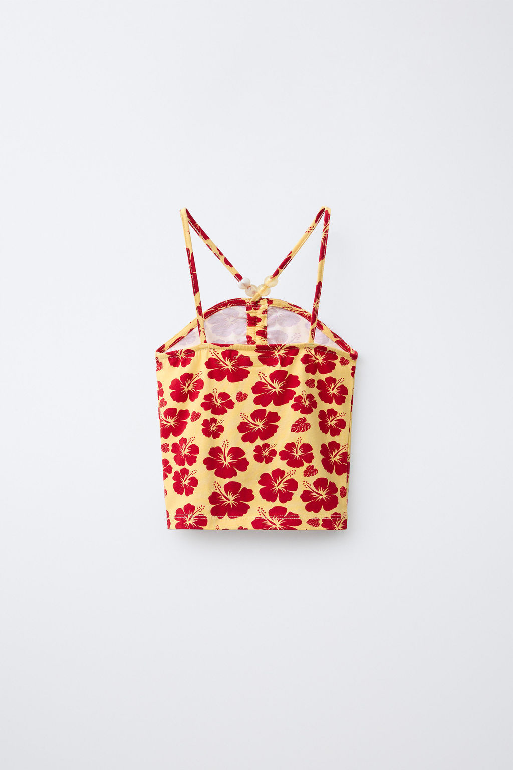 TOP ESTAMPADO FLORES / CRUDO - Zara фото 3