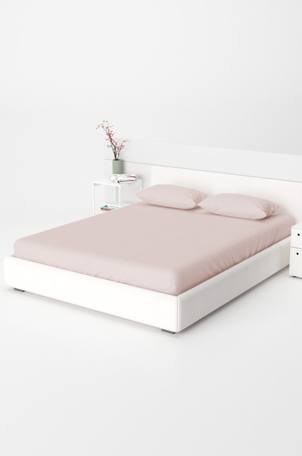 Простыня на резинке из поплина 180X200X30 Happy Fox Home  фото 6