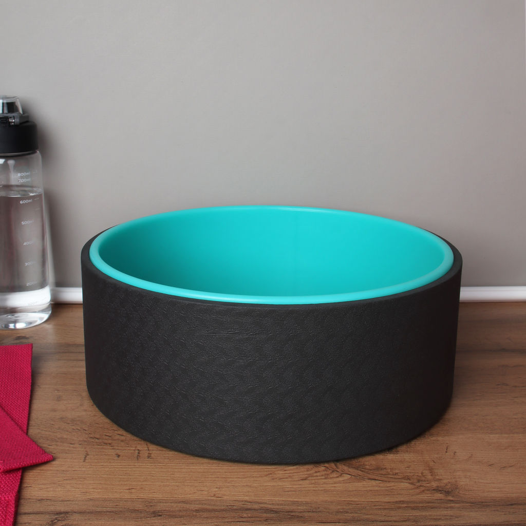 Колесо для йоги и пилатеса 32Х12 / YW32-BB / черный-голубой / уп10 - Галеонтрейд фото 9