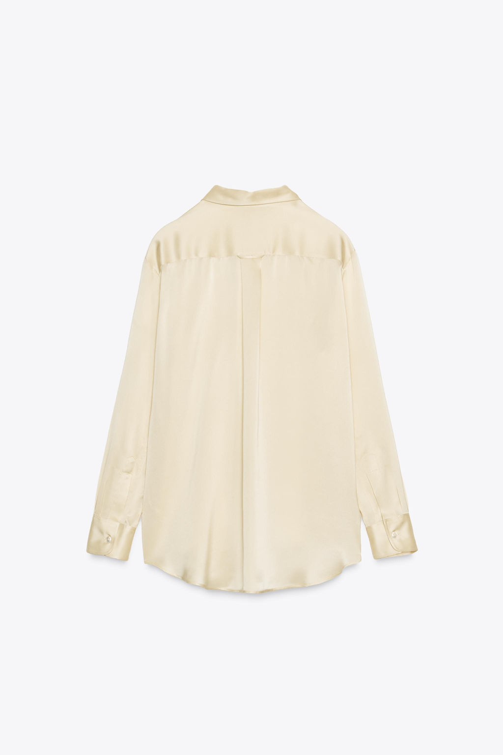 ZW COLLECTION 100% SILK SHIRT WITH POCKET - Zara фото 9