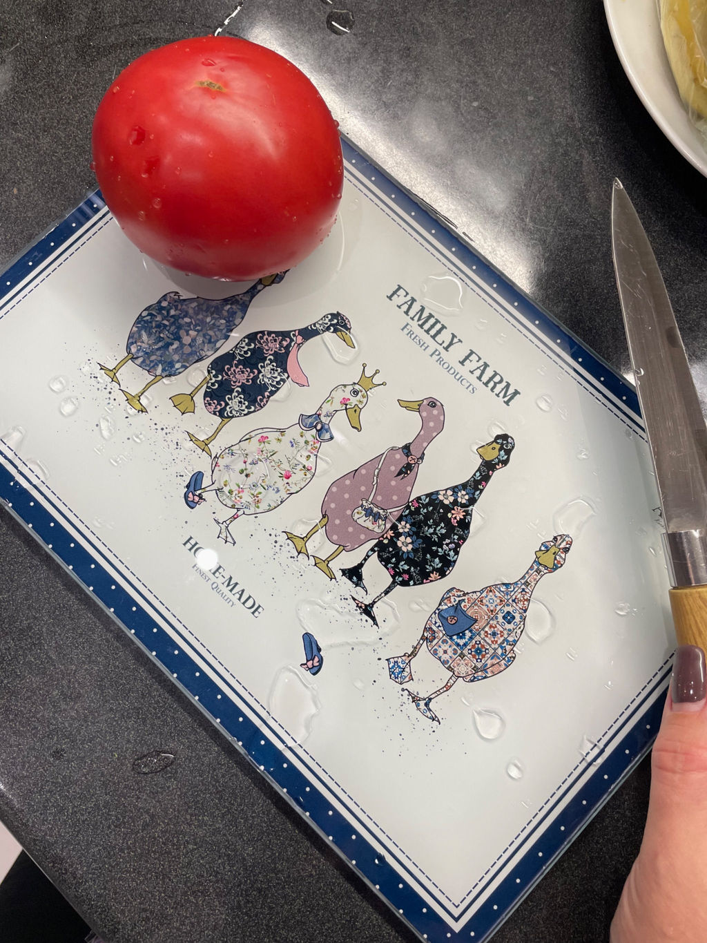 ДОСКА РАЗДЕЛОЧНАЯ ГУСИ 20*30*0.4 СМ - Agness фото 8