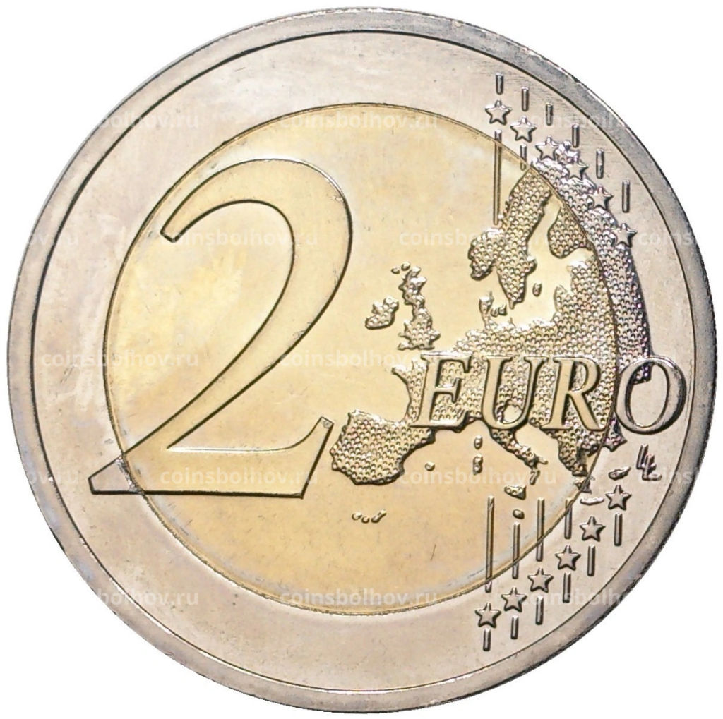 2 евро 2015 года G Германия 25 лет объединению Германии