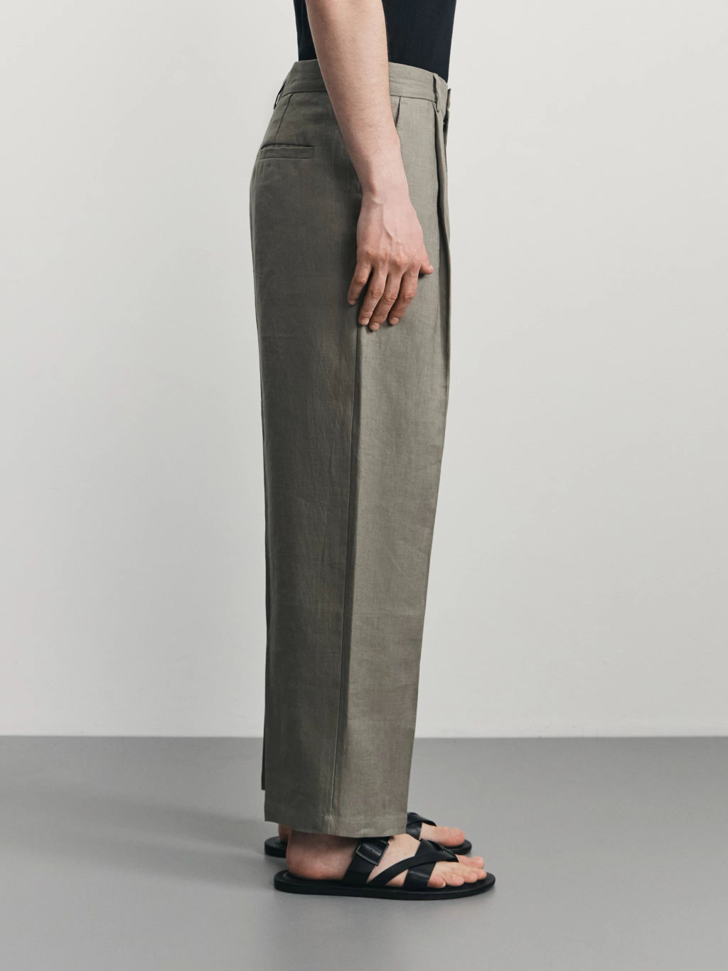 Брюки 100% лён premium / Zarina  фото 3