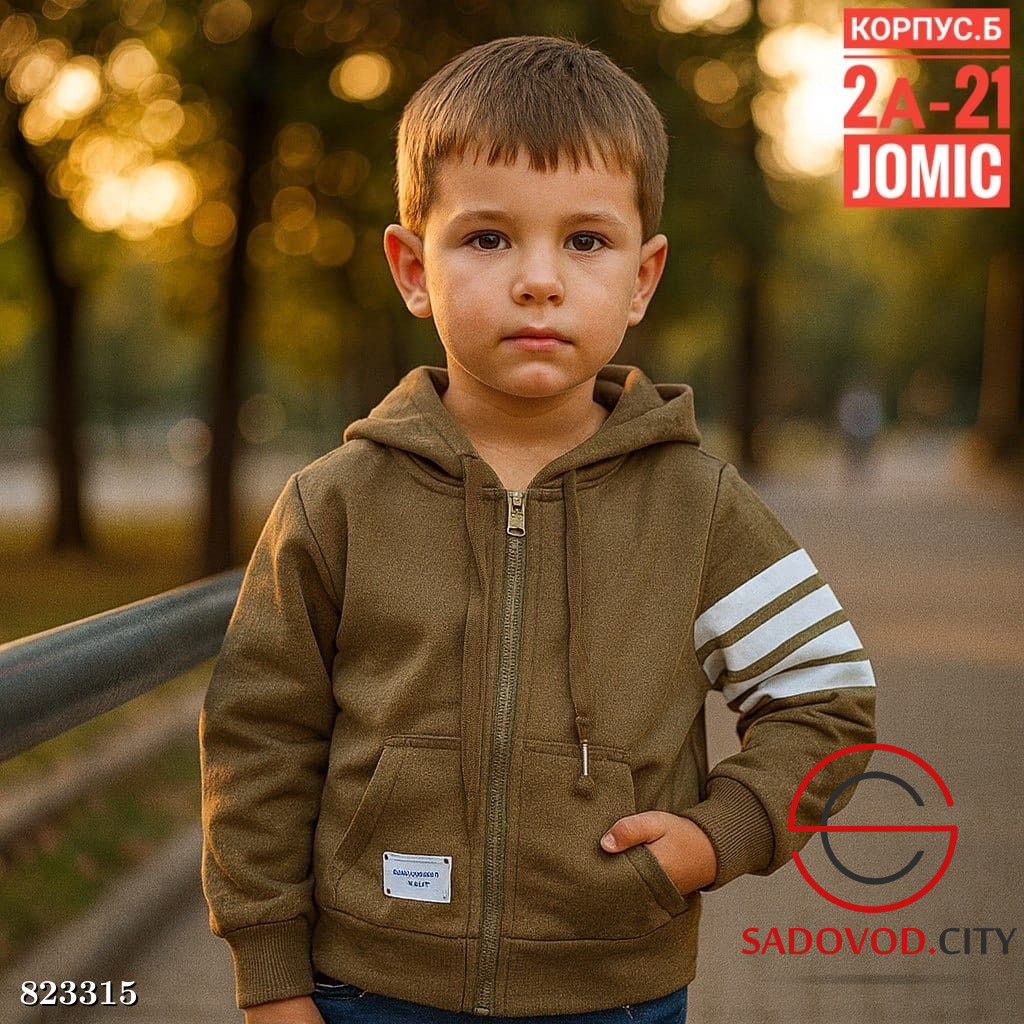 Детский бомбер для детей на молнии