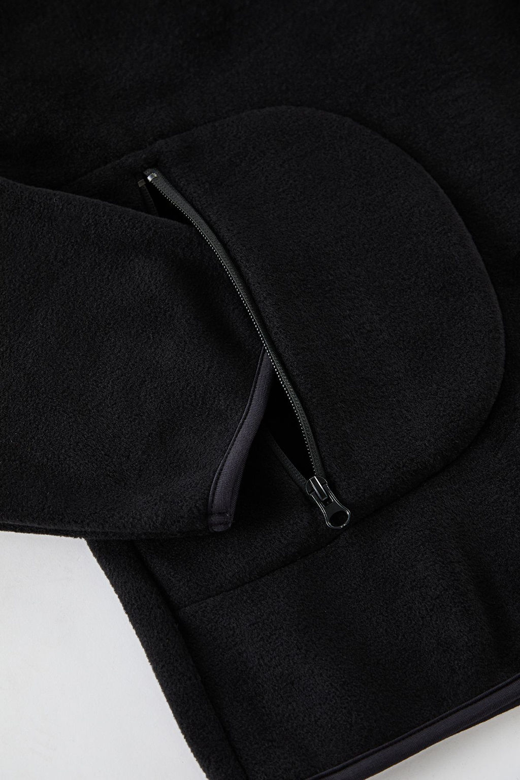 TRENDYOL MAN Buyuk Beden Siyah Regular/Normal Kesim Dik Yaka Anti-pilling Polar Sweatshirt TMNAW25AO00020 - Trendyolmilla фото 7
