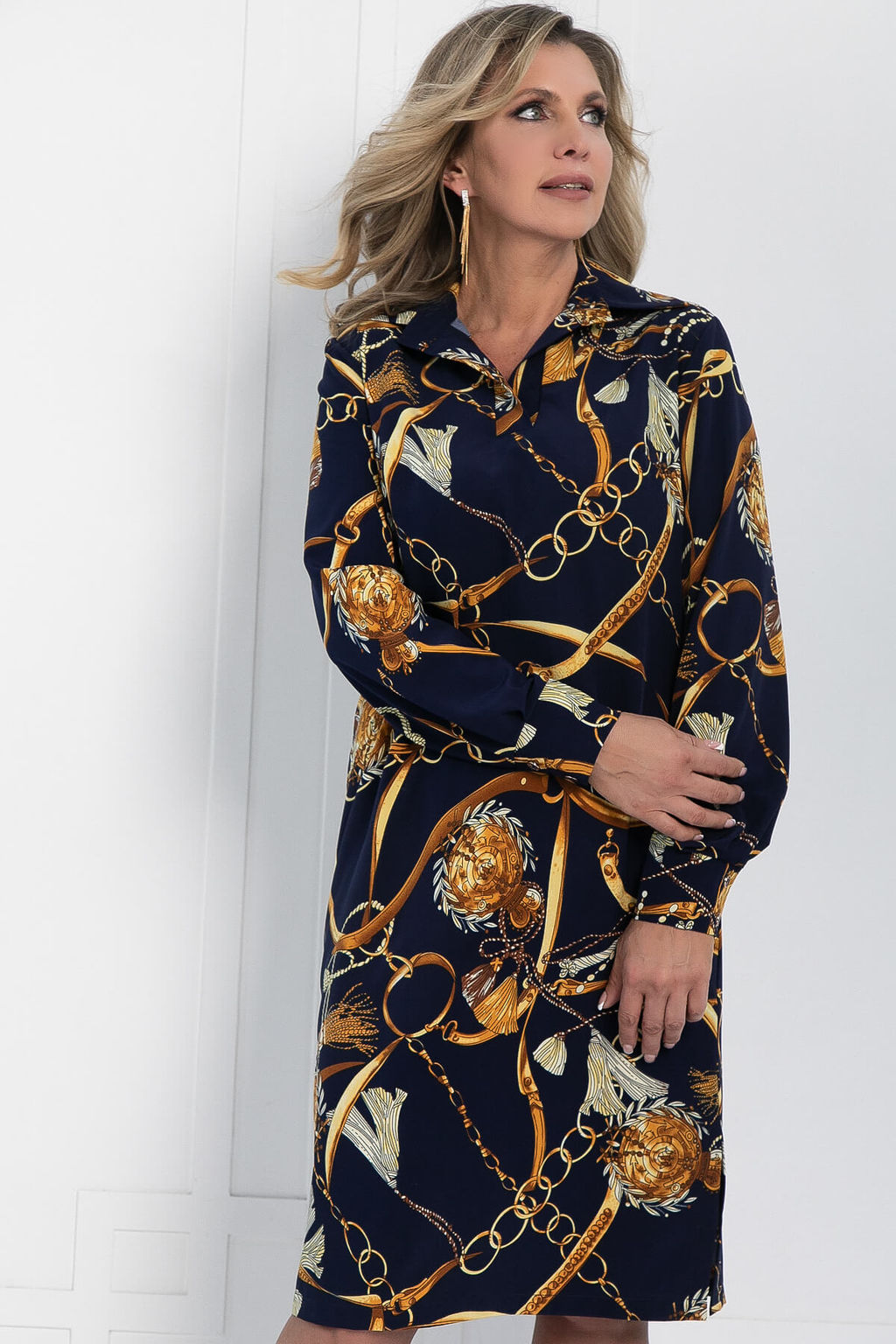 Платье Презентация стиля (темно-синее) П12650-15 - Lt collection фото 2