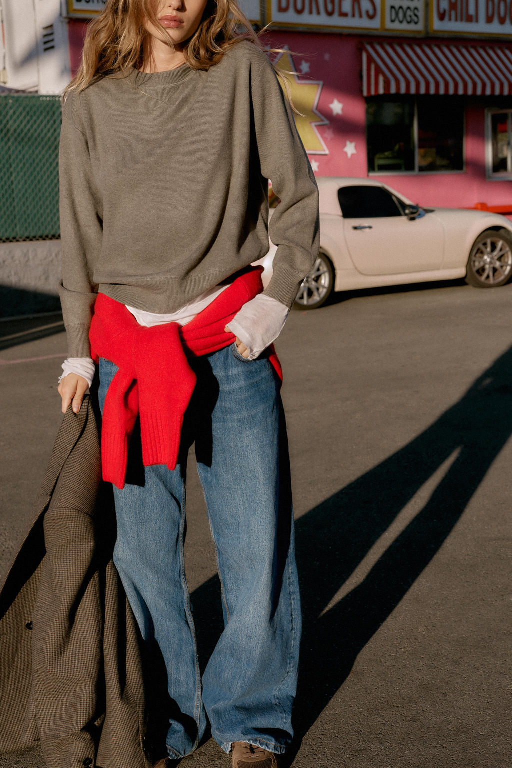 PLAIN KNIT JUMPER - Zara фото 11