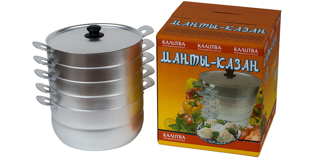 Мантоварка 6 л, 4 сетки - Калитва фото 3