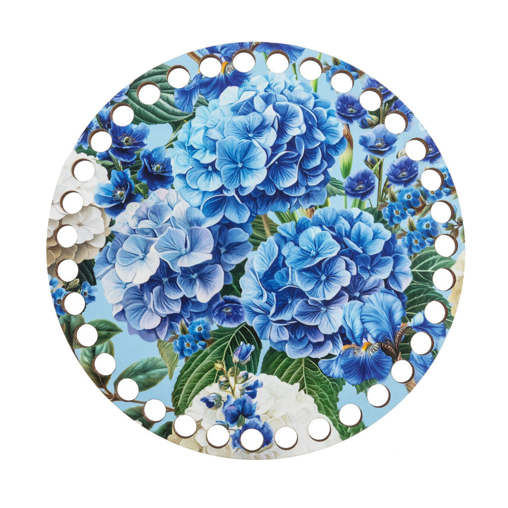 Заготовка для декорирования Love2art ДВ-02 Набор донышек для вязания Матовый фанера d 15 см х 0.4 см 2 шт 10 Лавандовая история  фото 13