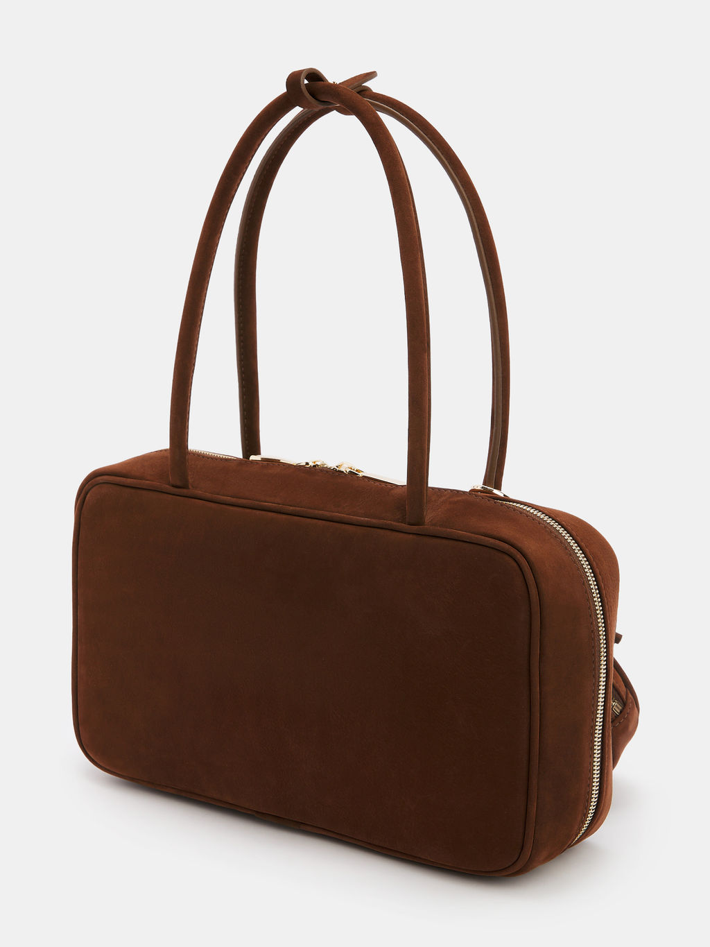 Женская сумка с ручками CALZETTI AGATA MINI Артикул 4792798, коричневый  фото 4