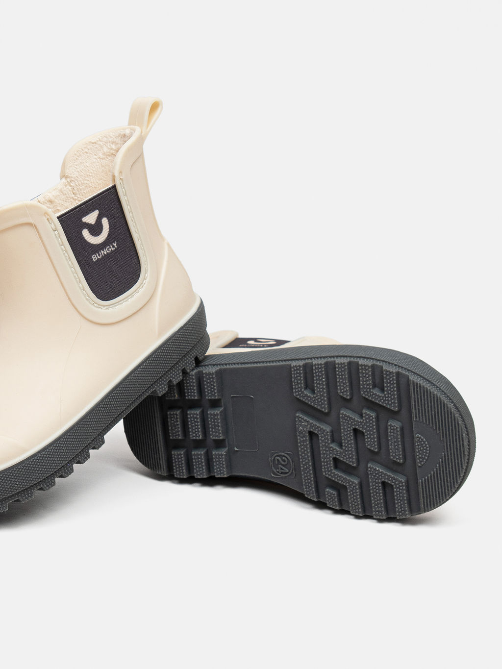 Сапоги укороченные Беж - Bungly фото 2