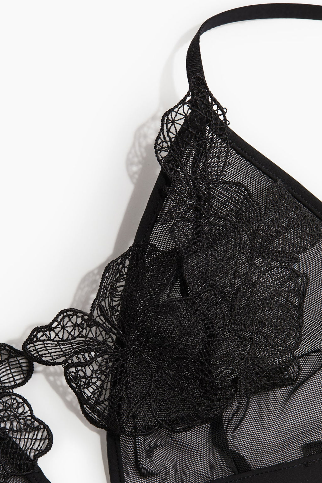 Soft embroidered bra - H&m фото 5