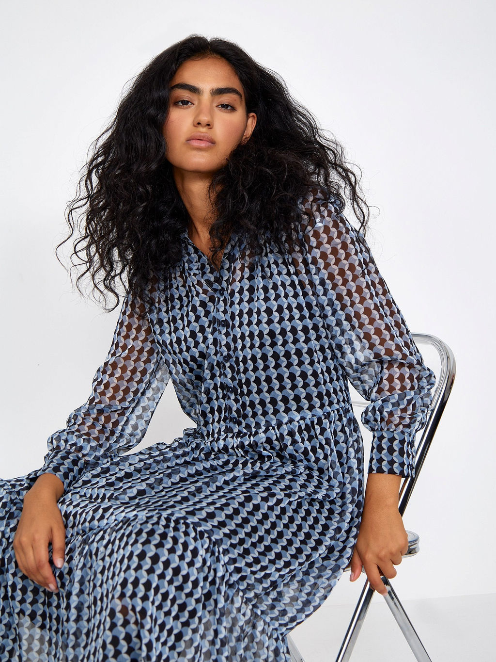 Платье со сборками PL1354/jitty - Emka фото 2