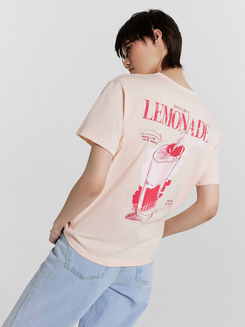 Футболка женская розовая с принтом Lemonade - Mark formelle фото 6