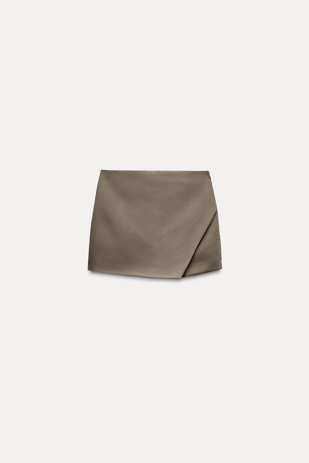 ASYMMETRIC SKORT - Zara фото 25