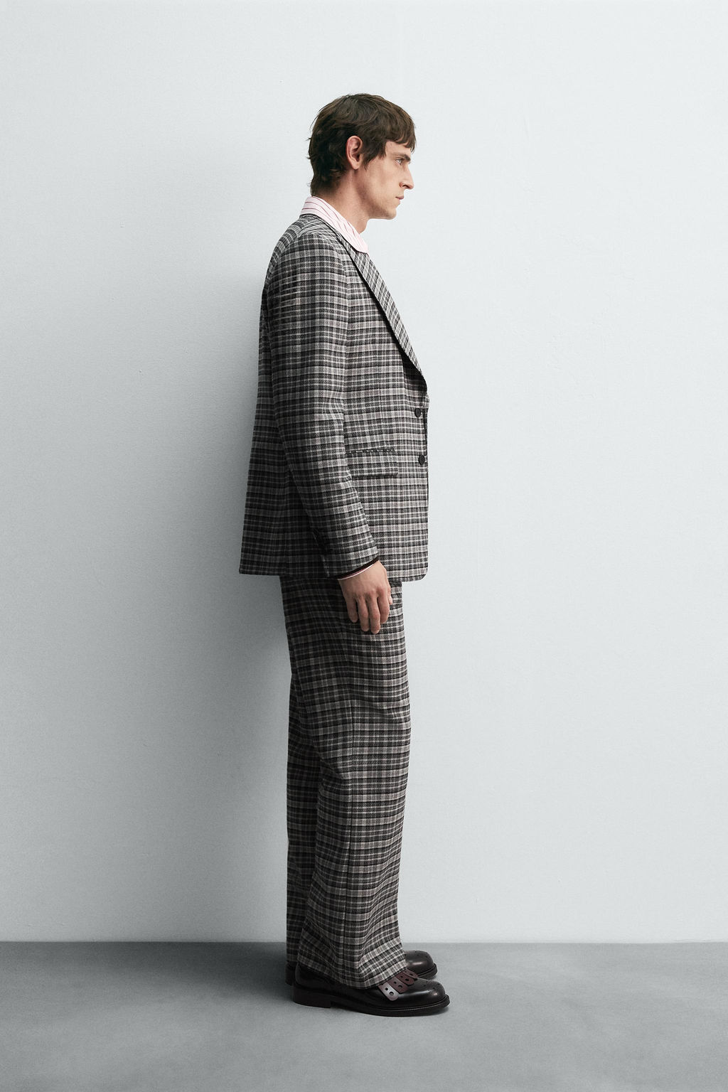 CHECK SUIT TROUSERS HARRY LAMBERT FOR ZARA X DISNEY  фото 4