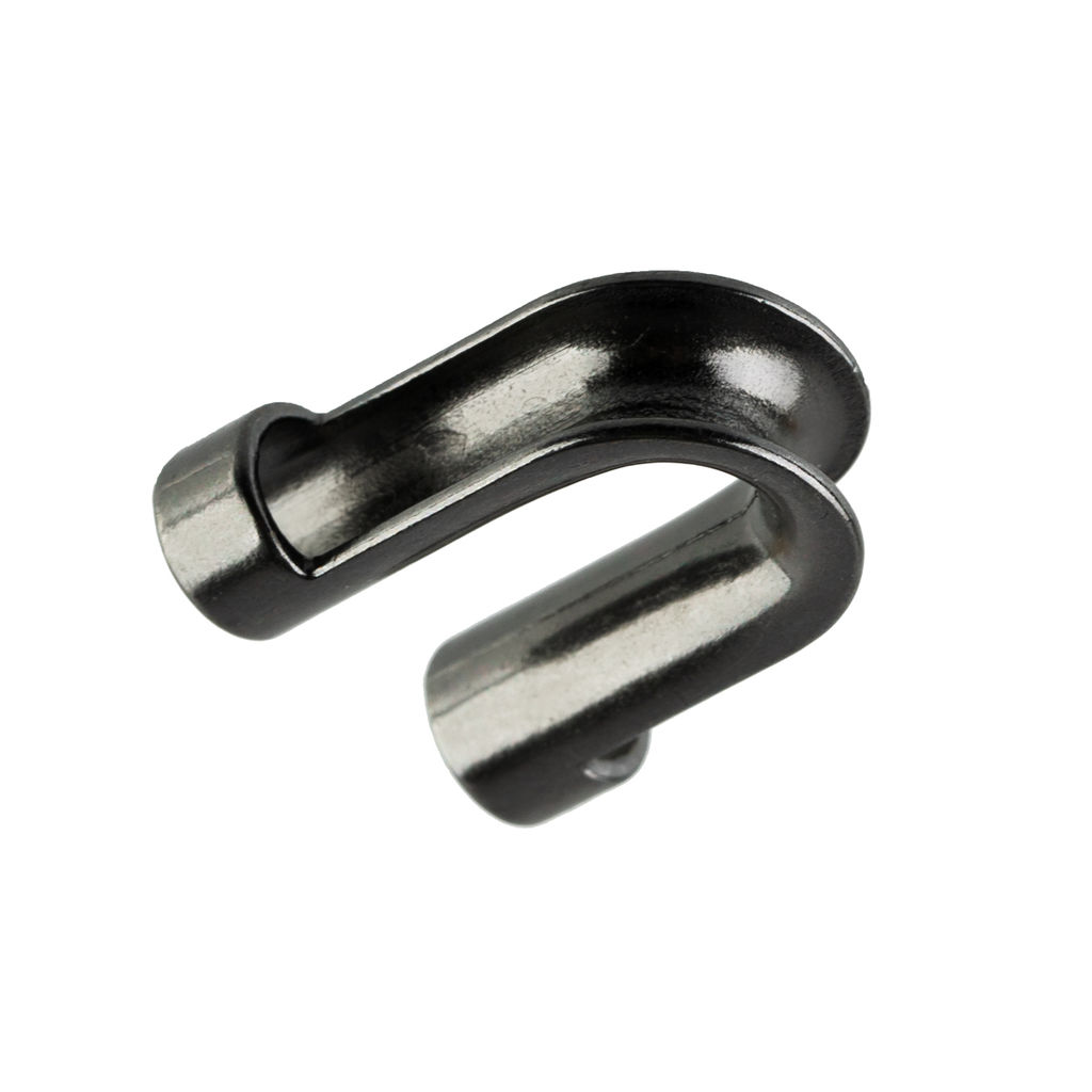 Концевик металл Gamma GB 1657 декоративные в пакете 20 шт №01 Черный