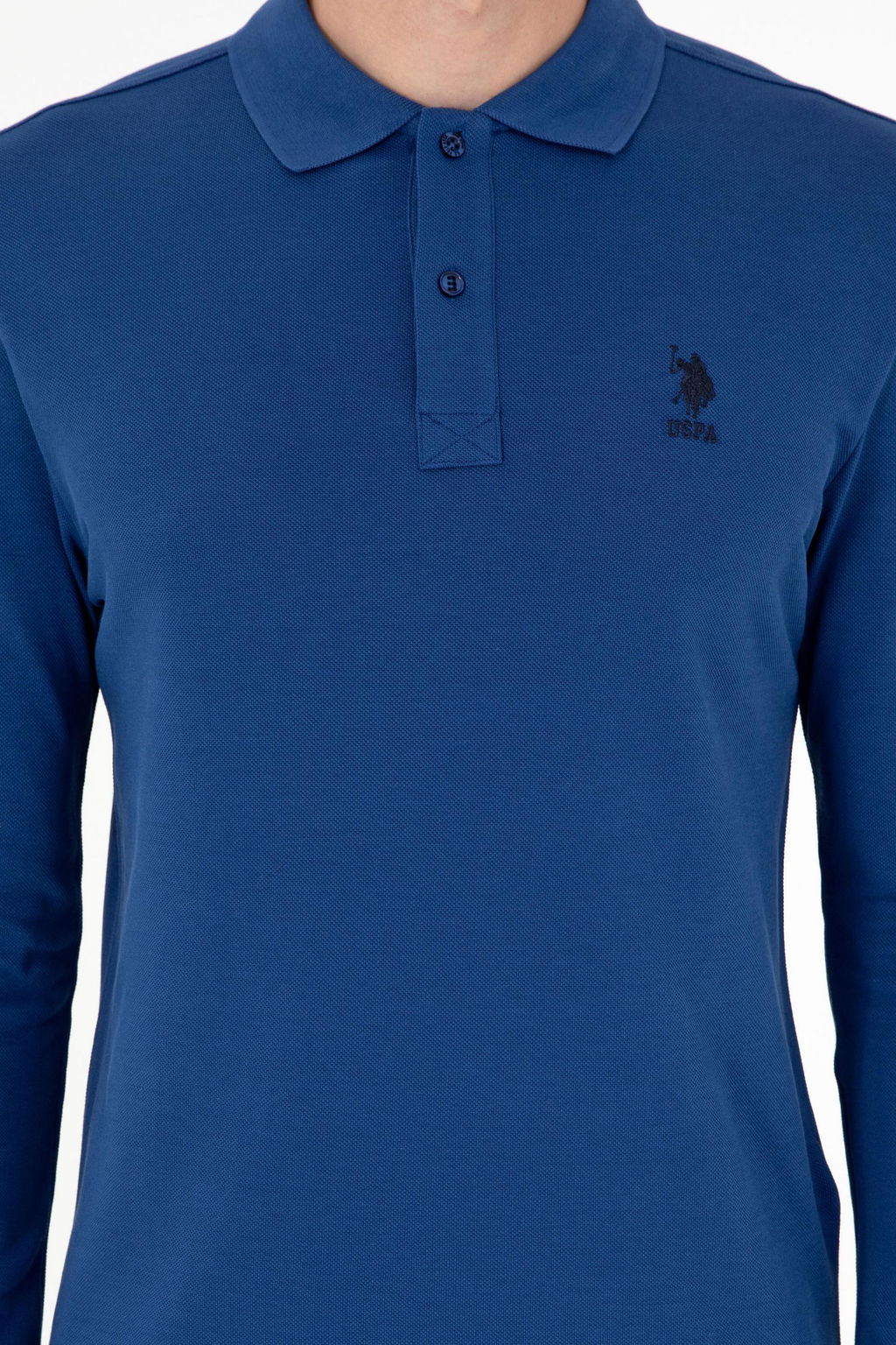 Мужской базовый свитшот цвета индиго Неожиданная скидка в корзине - U.s. polo assn фото 6