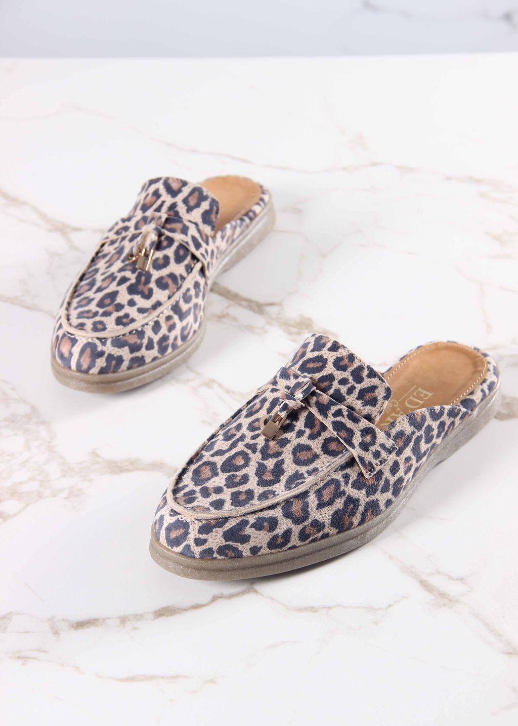 Мюли 1070.2614be. бежевый леопард