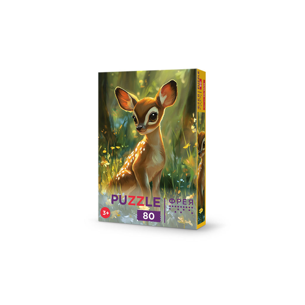 ФРЕЯ Пазл 80 элемент. PZL-80/09 Лесной олененок