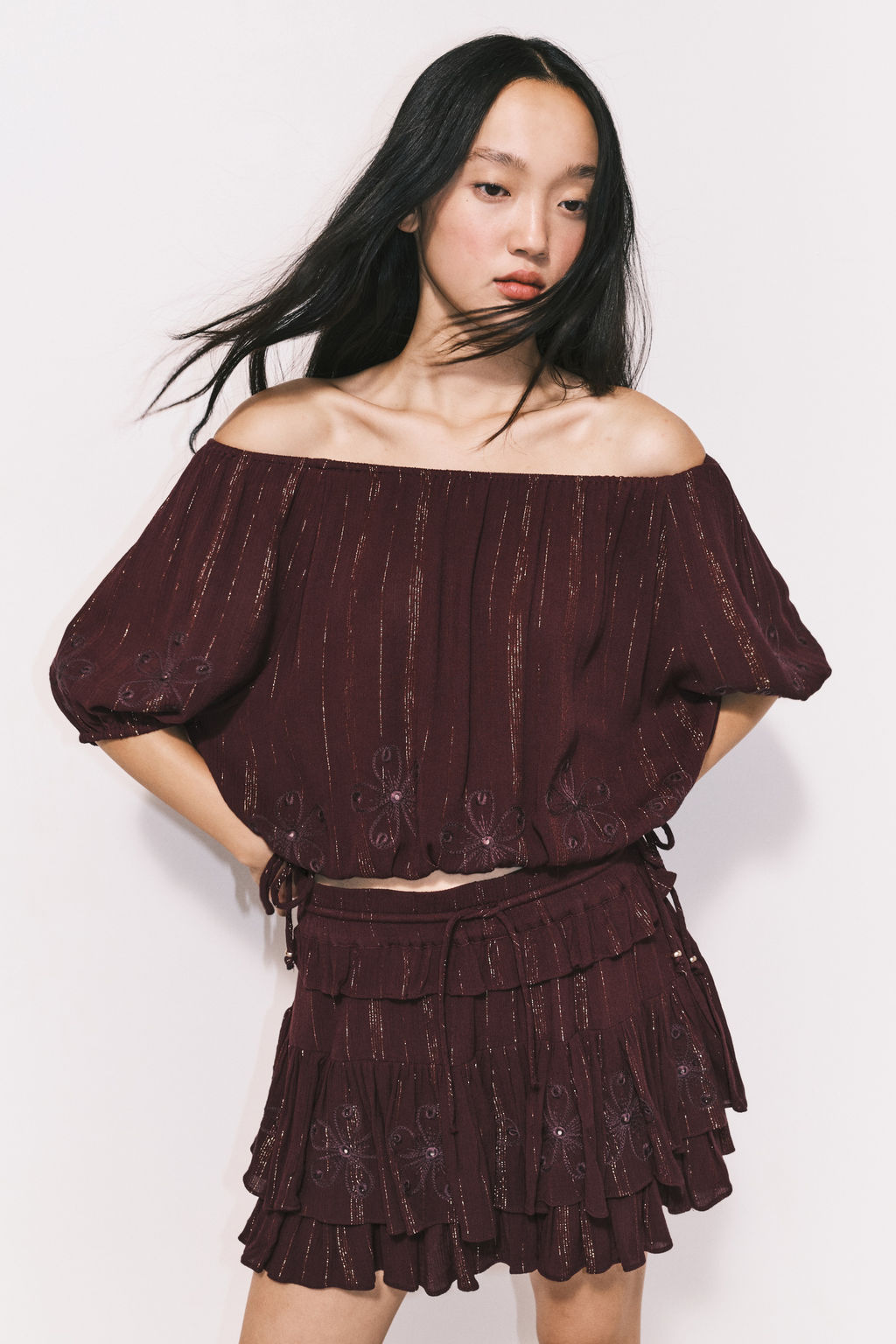 Blusa brillante - H&m фото 2
