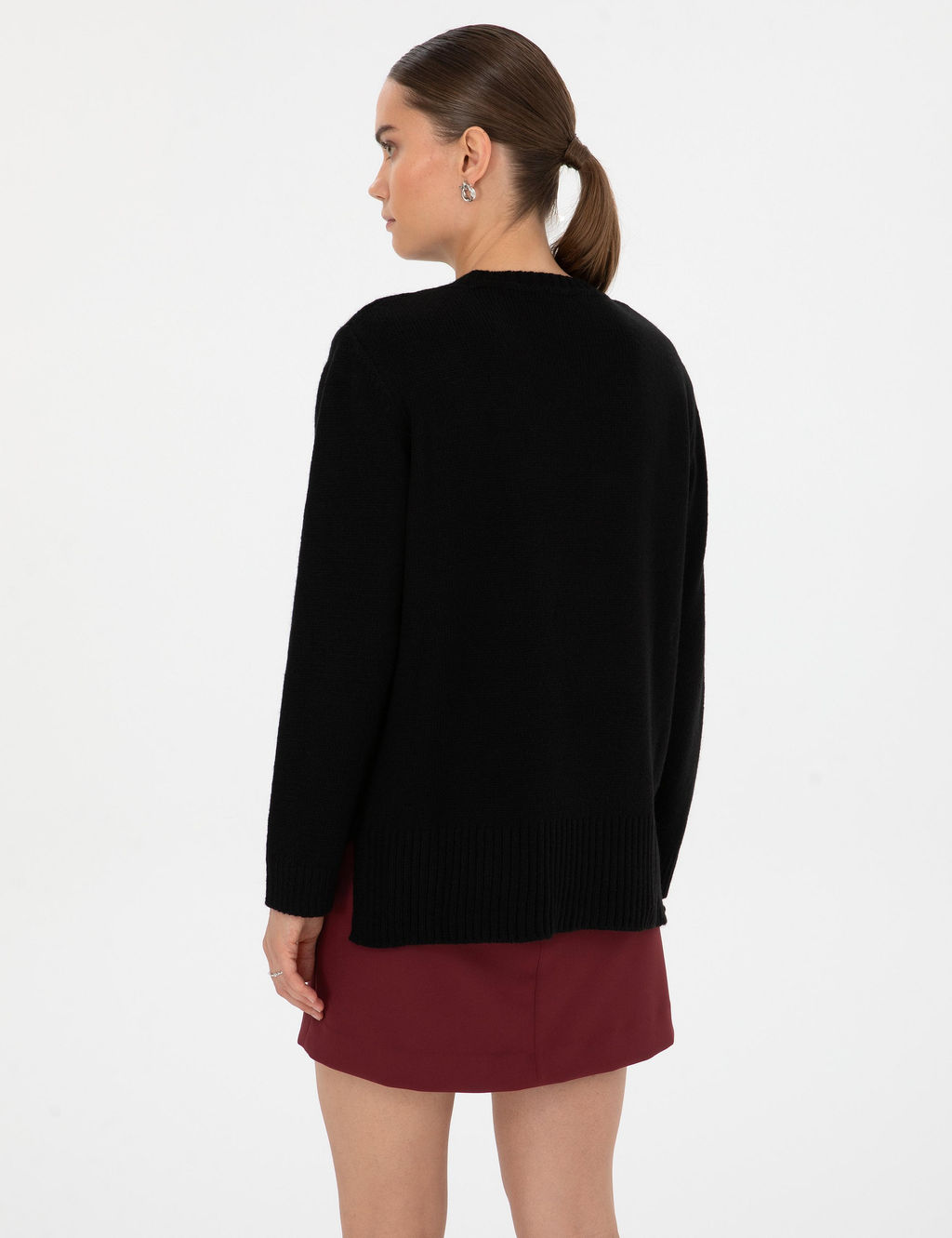 Siyah Comfort Fit Kazak - Pierre cardin фото 5