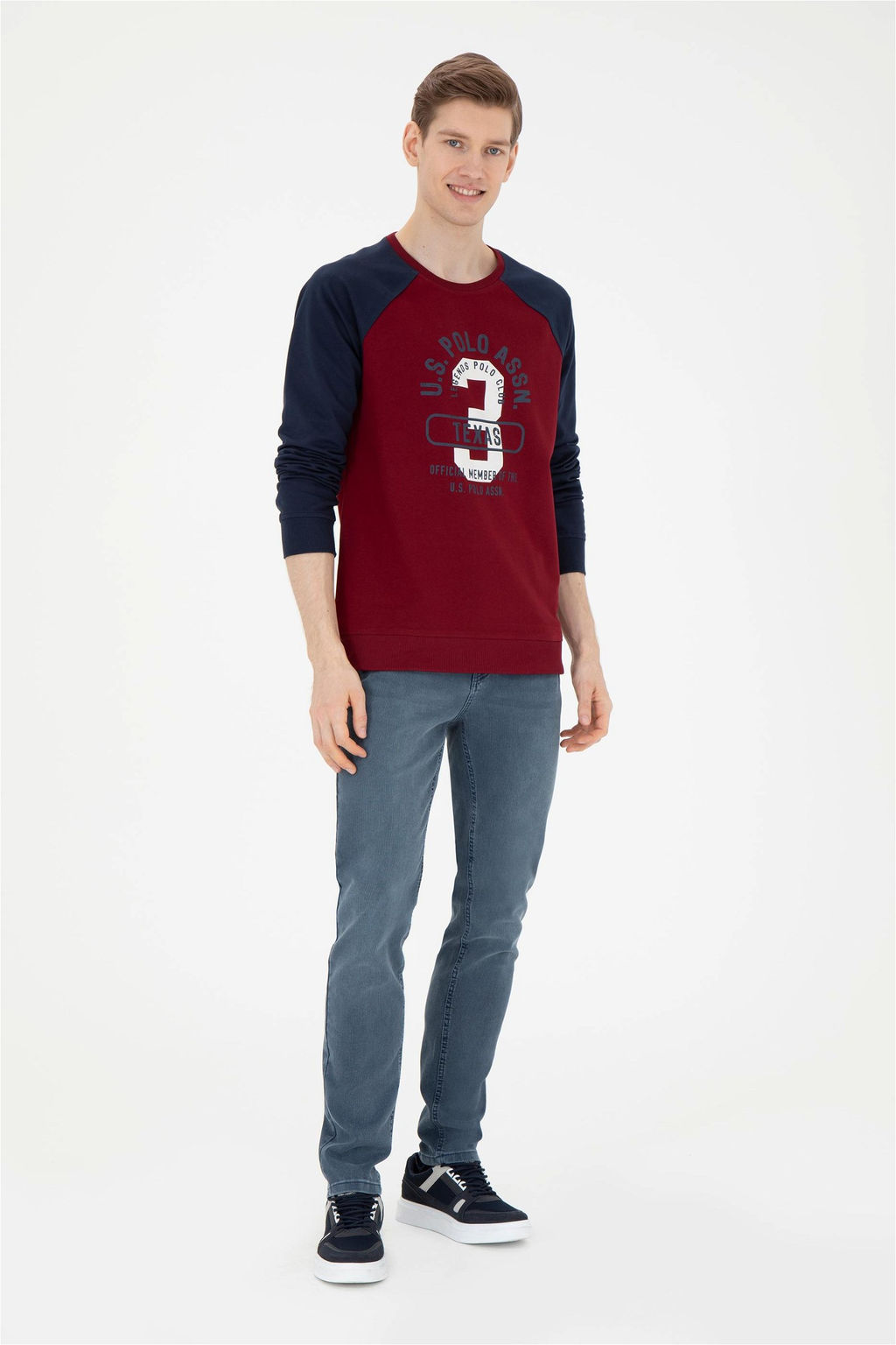 Мужские джинсовые брюки цвета индиго - U.s. polo assn фото 3