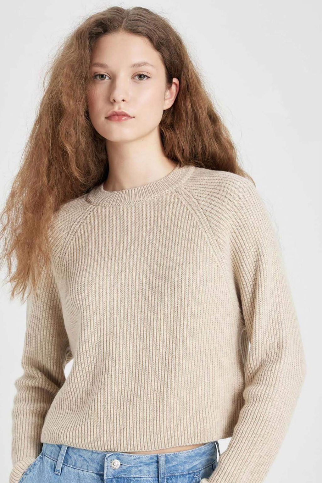 Coool Regular Fit Bisiklet Yaka Basic Duz Triko Kazak - Defacto фото 2